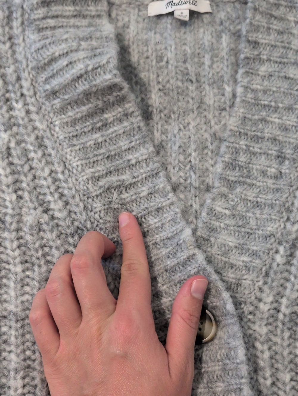 Madewell Chunky Cardigan - Picture 9 of 10